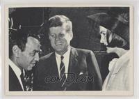 John F. Kennedy, King Hassan II, Jackie Kennedy