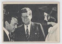 John F. Kennedy, King Hassan II, Jackie Kennedy [Good to VG‑EX]