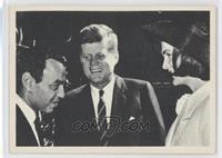 John F. Kennedy, King Hassan II, Jackie Kennedy [Good to VG‑EX]