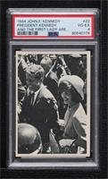John F. Kennedy, Jackie Kennedy [PSA 4 VG‑EX]