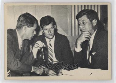 1964 Topps The Story of John F. Kennedy - [Base] #45 - John F. Kennedy, Robert Kennedy, Edward Kennedy