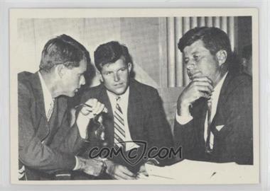 1964 Topps The Story of John F. Kennedy - [Base] #45 - John F. Kennedy, Robert Kennedy, Edward Kennedy