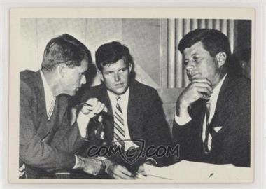 1964 Topps The Story of John F. Kennedy - [Base] #45 - John F. Kennedy, Robert Kennedy, Edward Kennedy