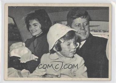 1964 Topps The Story of John F. Kennedy - [Base] #48 - John F. Kennedy, Jackie Kennedy, John Kennedy Jr., Caroline Kennedy [Good to VG‑EX]