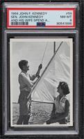 John F. Kennedy, Jackie Kennedy [PSA 8 NM‑MT]