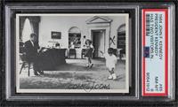 John F. Kennedy, Caroline Kennedy, John Kennedy Jr. [PSA 8 NM‑M…