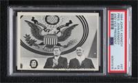 Jackie Kennedy, John F. Kennedy, Lyndon B. Johnson [PSA 5 EX]