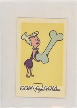 1965 Dutch Gum HB Set - [Base] #HB 109 - Wilma Flintstone