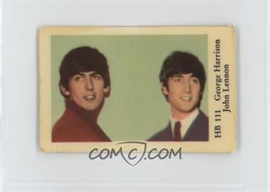 1965 Dutch Gum HB Set - [Base] #HB 111 - George Harrison, John Lennon