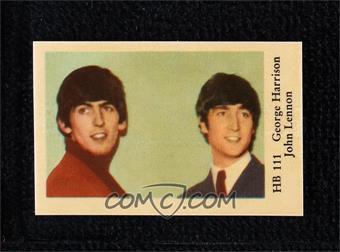 1965 Dutch Gum HB Set - [Base] #HB 111 - George Harrison, John Lennon