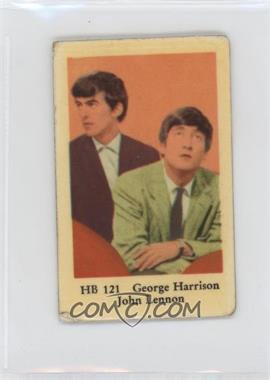 1965 Dutch Gum HB Set - [Base] #HB 121 - John Lennon, George Harrison