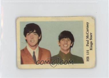 1965 Dutch Gum HB Set - [Base] #HB 131 - Paul McCartney, Ringo Starr