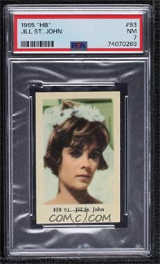 1965 Dutch Gum HB Set - [Base] #HB 93 - Jill St. John [PSA 7 NM]