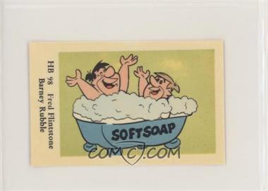 1965 Dutch Gum HB Set - [Base] #HB 98 - Fred Flintstone, Barney Rubble