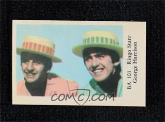 1965 Dutch Gum Star BA Set - [Base] #BA 101 - Ringo Starr, George Harrison