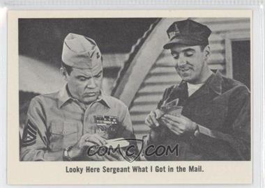 1965 Fleer Gomer Pyle USMC - [Base] #32 - Looky here sergeant what I got in the mail.