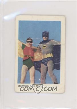 1966-68 Dutch Gum TV66-TV68 Popbilder Unnumbered Series - [Base] #_BARO - Batman och Robin [Poor to Fair]