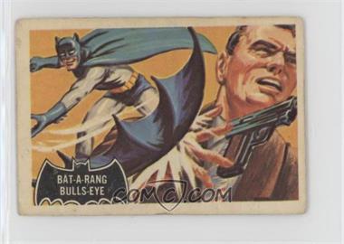 1966 A&BC Batman Black Bat - [Base] #32 - Bat-A-Rang Bulls-Eye [Good to VG‑EX]