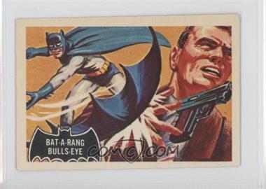 1966 A&BC Batman Black Bat - [Base] #32 - Bat-A-Rang Bulls-Eye