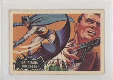 1966 A&BC Batman Black Bat - [Base] #32 - Bat-A-Rang Bulls-Eye