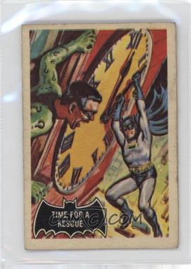 1966 A&BC Batman Black Bat - [Base] #41 - Time for a Rescue