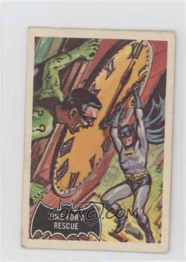 1966 A&BC Batman Black Bat - [Base] #41 - Time for a Rescue