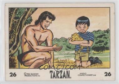 1966 Anglo Confectionary Tarzan Cards - Food Issue [Base] #26 - Tarzan