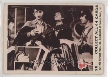 1966 Donruss The Monkees Sepia - [Base] #28 - The Monkees [Poor to Fair]