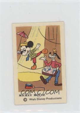 1966 Dutch Gum Disney Unnumbered Copyright at Bottom - [Base] #_MMGO - Mickey Mouse