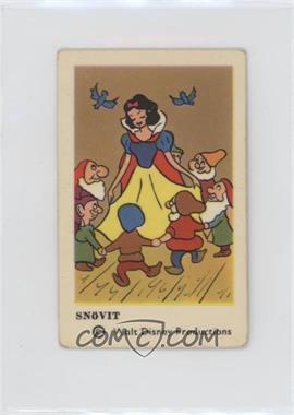 1966 Dutch Gum Disney Unnumbered Copyright at Bottom - [Base] #_SNOV.3 - Snovit (With Dwarves)