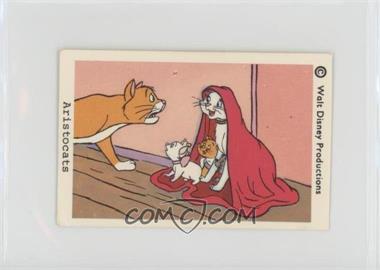 1966 Dutch Gum Disney Unnumbered Copyright at Top - [Base] #_ARIS.12 - Aristocats (Duchess & Kittens Under Blanket, With O'Malley)