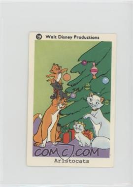 1966 Dutch Gum Disney Unnumbered Copyright at Top - [Base] #_ARIS.13 - Aristocats (Decorating Christmas Tree)