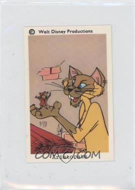 1966 Dutch Gum Disney Unnumbered Copyright at Top - [Base] #_ARIS.7 - Aristocats (Shun Gon With Mouse)