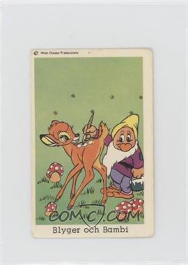 1966 Dutch Gum Disney Unnumbered Copyright at Top - [Base] #_BLBA - Blyger och Bambi [Good to VG‑EX]