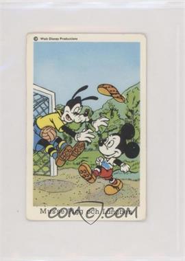 1966 Dutch Gum Disney Unnumbered Copyright at Top - [Base] #_MPLA - Musse Pigg och Langben (Mickey Mouse, Goofy) [Good to VG‑EX]