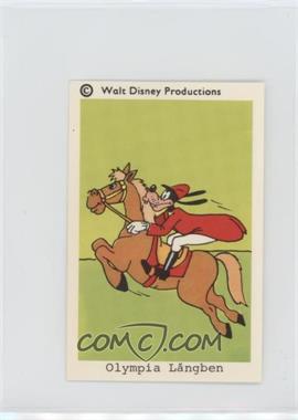 1966 Dutch Gum Disney Unnumbered Copyright at Top - [Base] #_OLLA - Olympia Langben (Goofy)