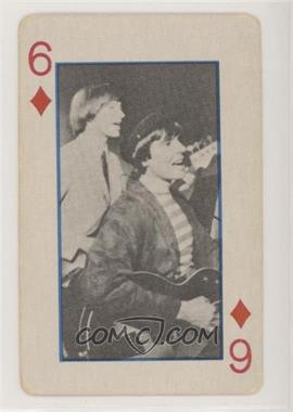 1966 Ed-U-Cards Monkees Playing Cards - [Base] #6D - The Monkees [Poor to Fair]