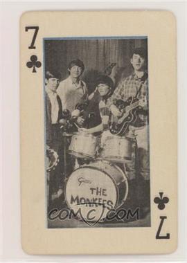1966 Ed-U-Cards Monkees Playing Cards - [Base] #7C - The Monkees [Poor to Fair]