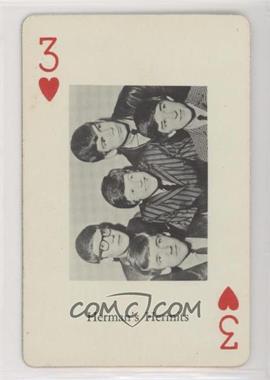 1966 Heather Enterprises Pop Music Record Club of America Playing Cards - [Base] #3H - Herman's Hermits