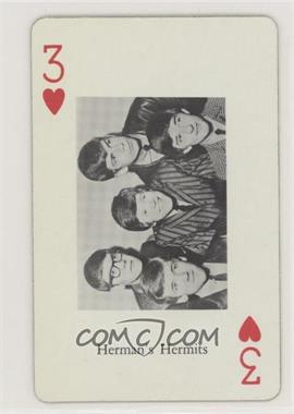 1966 Heather Enterprises Pop Music Record Club of America Playing Cards - [Base] #3H - Herman's Hermits