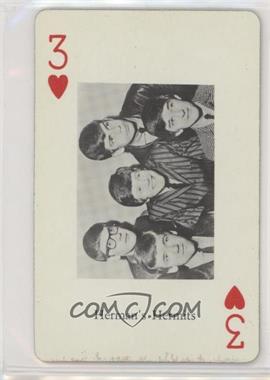 1966 Heather Enterprises Pop Music Record Club of America Playing Cards - [Base] #3H - Herman's Hermits