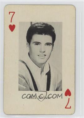 1966 Heather Enterprises Pop Music Record Club of America Playing Cards - [Base] #7H - Rick Nelson