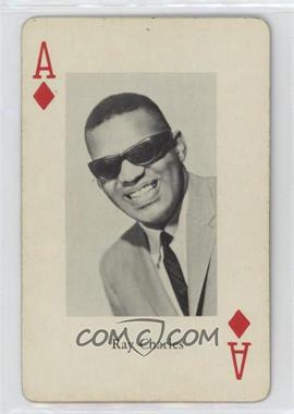 1966 Heather Enterprises Pop Music Record Club of America Playing Cards - [Base] #AD.1 - Ray Charles