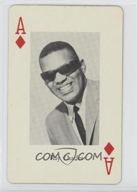 1966 Heather Enterprises Pop Music Record Club of America Playing Cards - [Base] #AD.1 - Ray Charles
