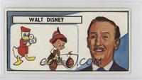 Walt Disney (Donald Duck, Pinocchio in Background) [Good to VG‑…