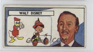 1966 Lyons Maid Famous People - [Base] #42 - Walt Disney (Donald Duck, Pinocchio in Background) [Poor to Fair]
