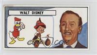 Walt Disney (Donald Duck, Pinocchio in Background)