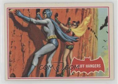 1966 O-Pee-Chee Batman A Series (Red Bat Logo) - [Base] #36A - Cliff Hangers