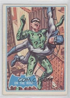 1966 O-Pee-Chee Batman B Series (Blue Bat Logo) - [Base] #37B - Riddler on the Roof [Noted]