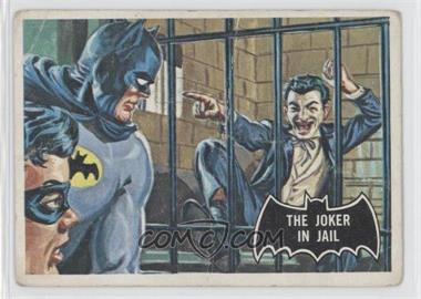 1966 O-Pee-Chee Batman Black Bat - [Base] #13 - The Joker In Jail [Good to VG‑EX]